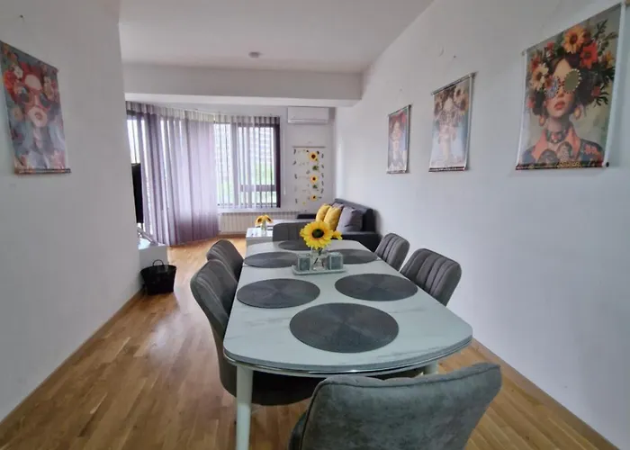 Sunflower Center With Free Garage Apartment Skopje